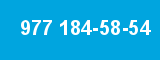 977 184-58-54 977 184-58-54